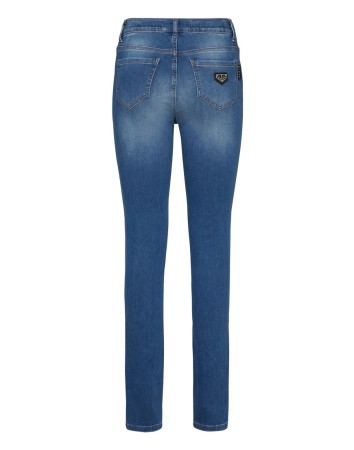 джинсы с высокой посадкой  фотография