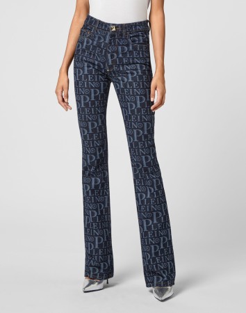 джинсы с высокой посадкой  фотография