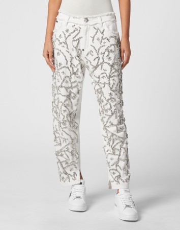 джинсы с высокой посадкой  - джинсы облегающие 