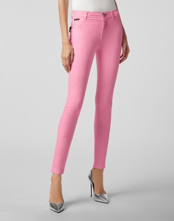 джинсы с высокой посадкой  фотография