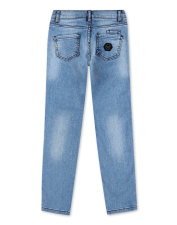 джинсы зауженные  фотография