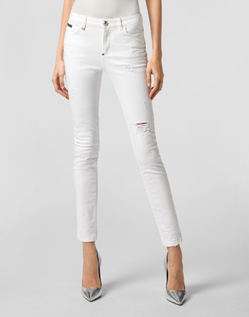 джинсы зауженные  фотография