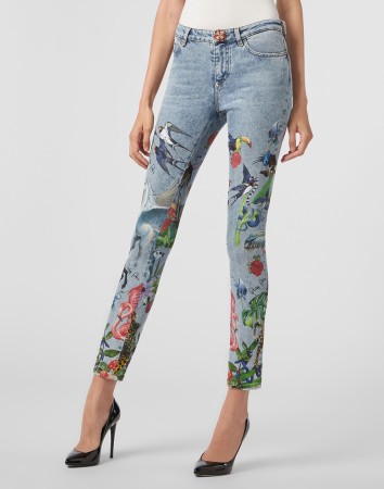 джинсы зауженные  - женские джинсы и брюки по распродаже