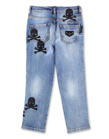 джинсы зауженные  фотография