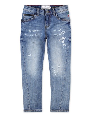 джинсы зауженные  фотография