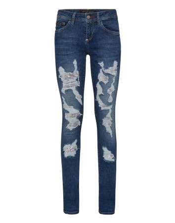 джинсы зауженные  фотография