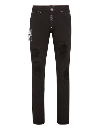 джинсы зауженные  фотография