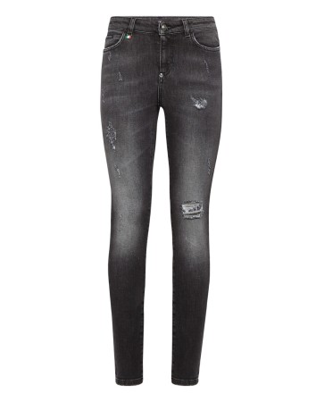 джинсы зауженные  фотография