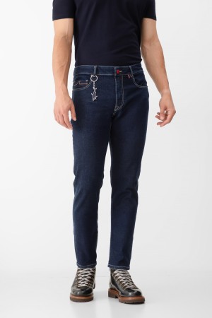 джинсы  - мужская одежда из натуральной кожи 