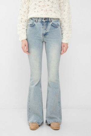 джинсы  - женские джинсы с поясом 