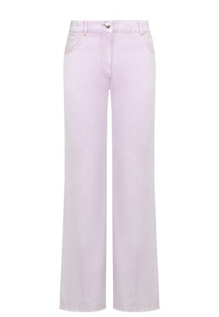 джинсы  - женская одежда фиолетовая 