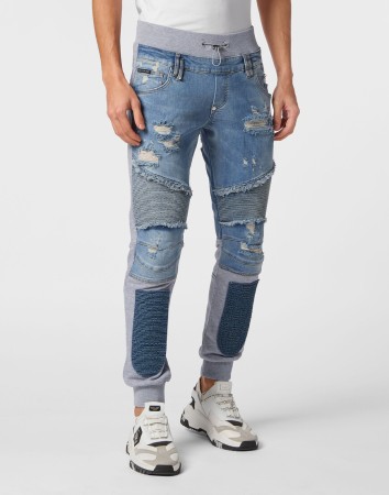 джоггеры  - мужские брюки с баской 