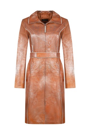 френч  - женская верхняя одежда оранжевая 