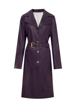 френч  - женская верхняя одежда фиолетовая 