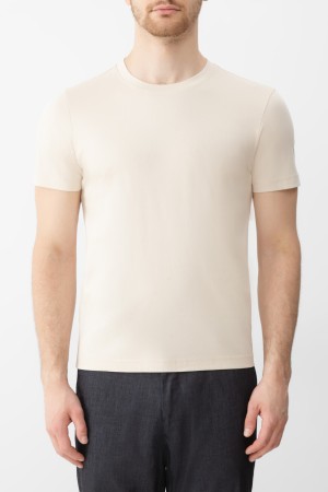 футболка  - мужская одежда, обувь и аксессуары кремовая 