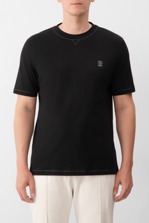 футболка  модель из коллекции travelwear - мужская одежда, обувь и аксессуары brunello cucinelli 