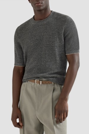 футболка-джемпер  - мужская одежда, обувь и аксессуары brunello cucinelli 