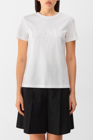 футболка maxmara - женская одежда с бисером 