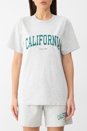 футболка sporty&rich модель california фотография