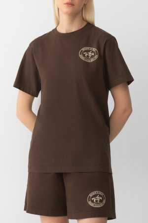 футболка sporty rich фотография