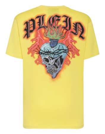 футболка  - мужская одежда желтая 