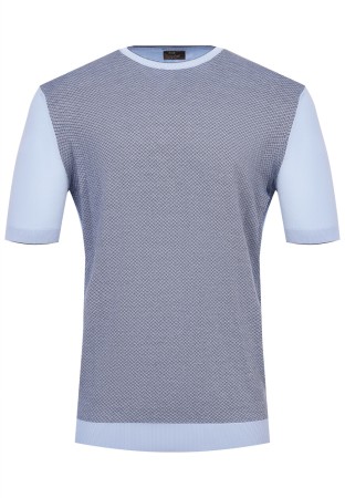 футболка  - мужская одежда рифленая 