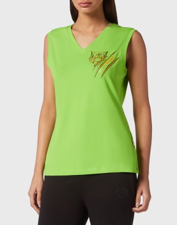 футболка  - женские футболки и поло зеленые 