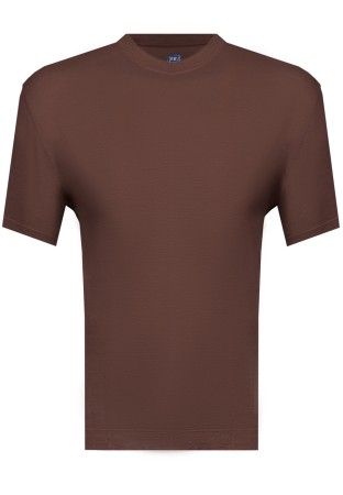 футболка  - мужские футболки коричневые 