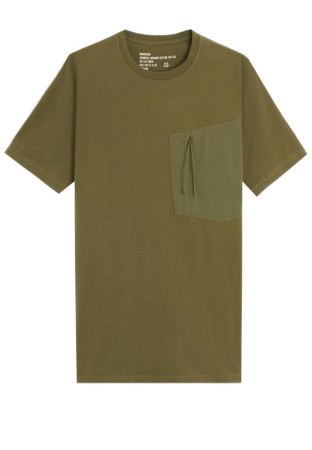 футболка  - мужская одежда зеленая 