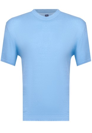 футболка  - мужские футболки голубые 