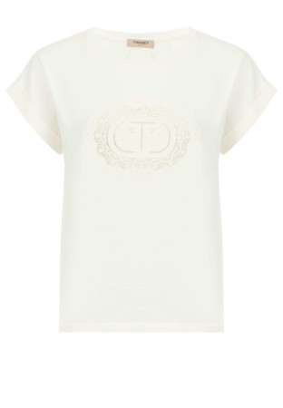 футболка  - женские футболки и поло twinset milano 