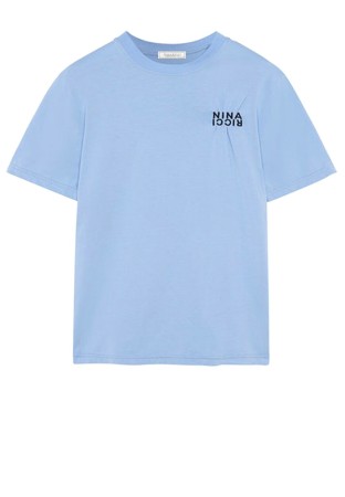 футболка  - женская одежда фиолетовая 