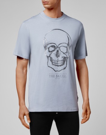 футболка  - мужские футболки голубые 