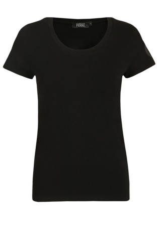 футболка  - женские футболки с воротником-стойкой 