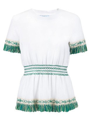 футболка  - женская одежда blumarine 