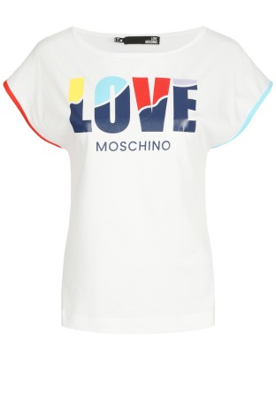 футболка  - женская одежда moschino love 