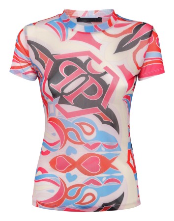 футболка  - женская одежда розовая 