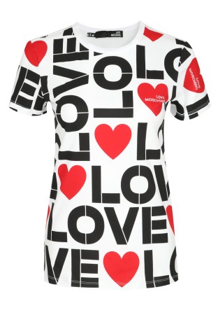 футболка  - футболки moschino love 