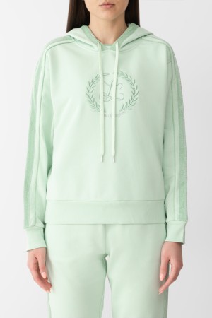 худи  модель barriera - женские толстовки и свитшоты на завязках 