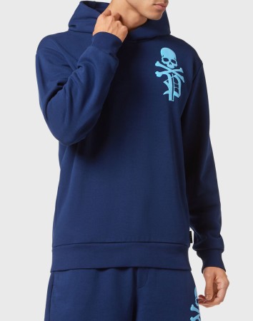 худи  - мужские толстовки и свитшоты синие 