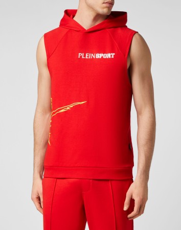 худи  - мужская одежда красная 