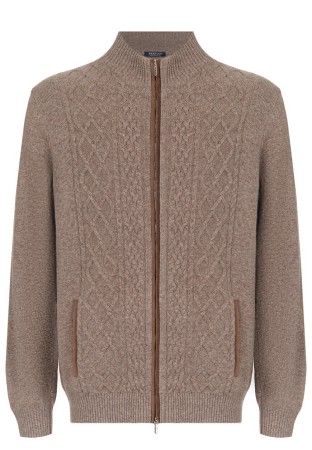 кардиган  - мужская одежда плетеная 