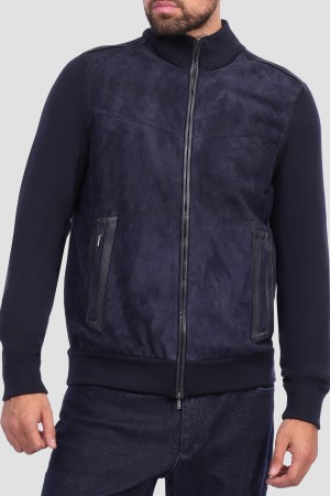 кардиган  - мужская одежда из натуральной кожи 