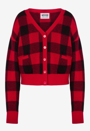 кардиган  - женские кардиганы moschino jeans 