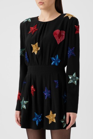 комбинезон  с вышивкой пайетками фотография