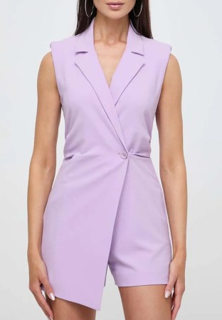 комбинезон  - женская одежда фиолетовая 