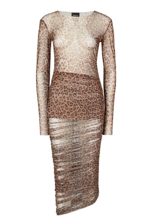 костюм  - женская одежда леопардовая 