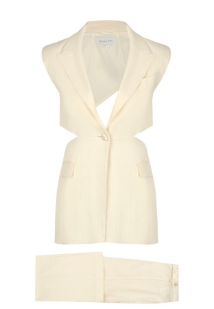 костюм  - костюмы бежевые 