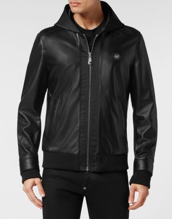 кожаная куртка  фотография