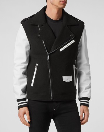 кожаная куртка  фотография